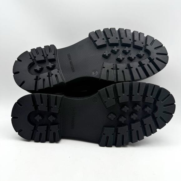 Steve Madden Mens Zeb Penny Loafer US 9.5 M Black Leather NWOB - Picture 11 of 13